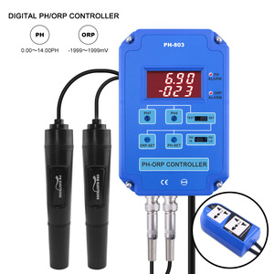 Controlador Digital 2 em 1 de pH e <span class=keywords><strong>ORP</strong></span> com Saída de Relé de Potência para Aquário, Hidroponia e Monitoramento de Plantas - Product Image 2