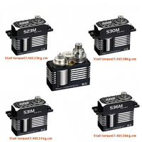 KINGMAX S36M Mini Servo Numérique pour Voitures et Avions RC avec Engrenages en Acier à Aile Fixe et Moteur Brushless