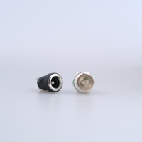 DC022B 5.5*2.1mm 2 Pin Female DC Power Jack Socket Threaded Panel Mount Solder Connector IP65 Protection 12-24V 1A-5A