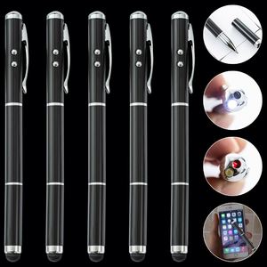 Wholesale 4-IN-1 Touch LED Light Metal Gel <b>Pen</b> With Engraving Customized Logo for Stylus Mobile Table - Product Image 2