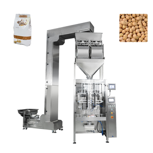 Automatico Pet Dog Animal Food Tofu lettiera per gatti di sabbia chicchi di <span class=keywords><strong>caffè</strong></span> in pellet per pesare attrezzature per l'imballaggio di fertilizzante <span class=keywords><strong>macchina</strong></span> imballatrice - Product Image 2