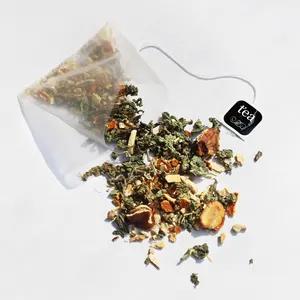 2022 nuovo arrivo vendita calda tisana naturale foglie di menta Momordica Grosvenori bustine di tè per la pulizia del calore e dell'umidità del polmone