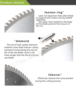 300mm 72T Beam <strong>Diamond</strong> Tipped Saw Blade for Panel Wood Cutting Accept Customization - Product Image 6