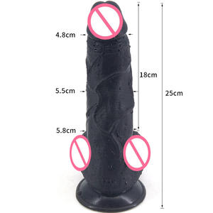 Realistische Silikon Dildos True Penis Weiblicher Mastur bator Weiches Sexspielzeug für Erwachsene für Ehemann Frau Boudoir Boudoir Masturbation Stick - Product Image 4