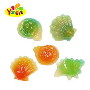 Caramelos de Goma Suaves con Forma de Animales Marinos y Conchas Marinas, Sabor a Frutas Mixtas - Product Image 5