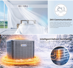 เครื่องปรับอากาศ Bestcold แบบจ่ายลมด้านบน รุ่น R32 14.3 SEER2 สำหรับใช้งานภายในอาคารแบบหลายตำแหน่ง เหมาะสำหรับอเมริกาเหนือ - Product Image 3