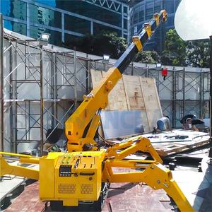 고용량 부하 및 360 도 모니터링 시스템을 갖춘 <span class=keywords><strong>1T</strong></span> 3t 5t 스파이더 크레인 - Product Image 2