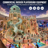 Centre de divertissement familial en intérieur clé en main 3000 ㎡   Conception modulaire, zones multi-âges, café + commerce de détail, certifié EN1176/CE/ASTM