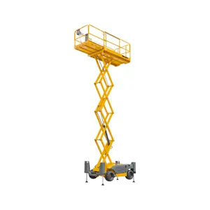 10m 12m 14m 200KG Aerial Work Platform Full Automatic Lift Portable Electric Scissor Lifts For Indoor Use