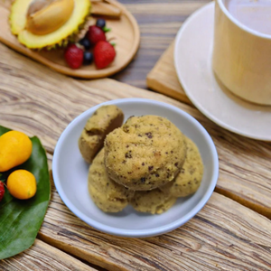 Malaysia's Tasty Musang King Durian Biscuit <b>Cookies</b> 200g Gluten-Free <b>Cookie</b> <b>Jar</b> Less Sweet Butter Chocolate Coffee Flavors Sugar - Product Image 5