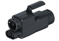 300A 1000V GB/T zu CCS Combo 2 Adapter Max 300KW Hochleistungs-GBT zu CCS2 Schnellladestecker-Konverter für Chinesische Elektrofahrzeuge
