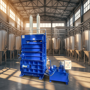 Presse à fibres de coco, machine à emballer les fibres de coco - Product Image 1