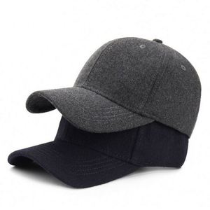 Casquette de baseball unisexe en molleton vierge à 6 panneaux avec logo brodé ou imprimé personnalisé pour la vente en gros - Product Image 1