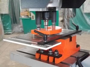 Q35Y -50 serie ironworker ironworker idraulico macchina lamiera di ferro lavoratore per il taglio di piegatura punzonatura - Product Image 5