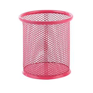 Porte-stylos coloré, petits accessoires de bureau, porte-crayons en maille, porte-stylos en métal, organisateur de bureau - Product Image 3