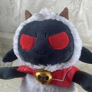 Nuevo Peluche <span class=keywords><strong>de</strong></span> <span class=keywords><strong>Cult</strong></span> of the <span class=keywords><strong>Lamb</strong></span>, Juguete <span class=keywords><strong>de</strong></span> Peluche del Juego Meow Revelation, Muñeco <span class=keywords><strong>de</strong></span> Oveja Suave, Muñeco Lindo y Suave - Product Image 5