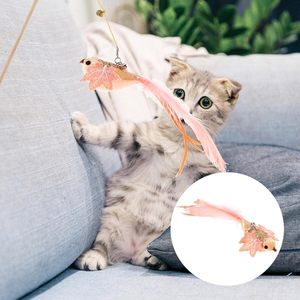 Jouet interactif pour chat avec plume naturelle, ventouse mains libres, pour jeu intérieur - Product Image 6