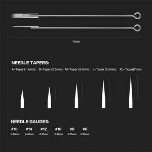Solong โรงงานขายส่งมาตรฐานแบบดั้งเดิมเข็มสัก Stigma แบบดั้งเดิมเข็มสักสำหรับขดลวดเครื่องสัก - Product Image 4