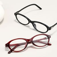 Explosions Nerd Plate GM Fashion Ovale Petit Cadre Cat Eye Motif Géométrique Pleine Jante Unisexe Lunettes 92270BD Fibre D'acétate