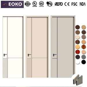 Puerta de Madera para Suite de Hotel de Diseño Empotrado de Grado Comercial EOKO, con Tamaños Personalizables - Product Image 1