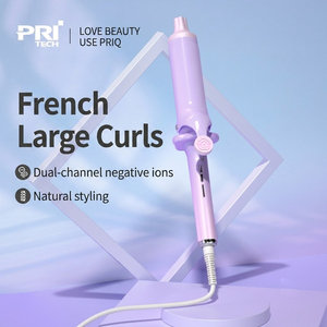 Rizador de Pelo Francés de 40 mm con <span class=keywords><strong>Ondas</strong></span> Grandes, Cerámica Sakura, Iones Negativos, 5 Ajustes de Temperatura, Apagado Automático, <span class=keywords><strong>para</strong></span> Todo Tipo de Cabello - Product Image 4