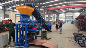 필리핀 기니 소형 수동 저가 벽돌 기계 만들기 Qt4/35 손으로 작동되는 콘크리트 블록 만들기 기계 - Product Image 2