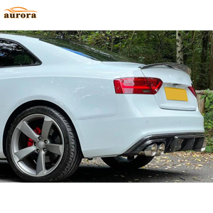 RS phong cách khuếch tán phía sau sợi carbon phía sau môi cho Audi S5 b8.5 2012 2013 2014 2015 2016 - Product Image 3
