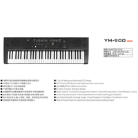 Yongmei 61 touches clavier électronique musique Piano haute qualité prix fiable clavier numérique pour la vente en gros