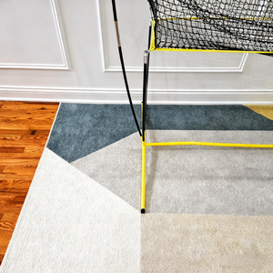 Kit de filet d'entraînement portable professionnel pour la collecte de balles de pickleball et de cricket - Système de retour de frappe durable et écologique - Product Image 2