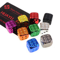 Bouchons de soupape en aluminium colorés Tubes de conception de dés couvercle de soupape pour accessoires de voiture/moto/vélo