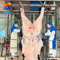 Système de levage automatique des bovins pour abattoir de bétail, machine d'abattage du bétail