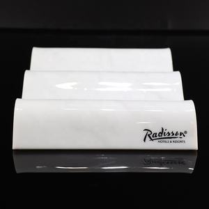 लक्जरी होटल के लिए होटल की आपूर्ति सफेद एक्रिलिक ट्रे प्रसाधन साबुन पकवान - Product Image 6