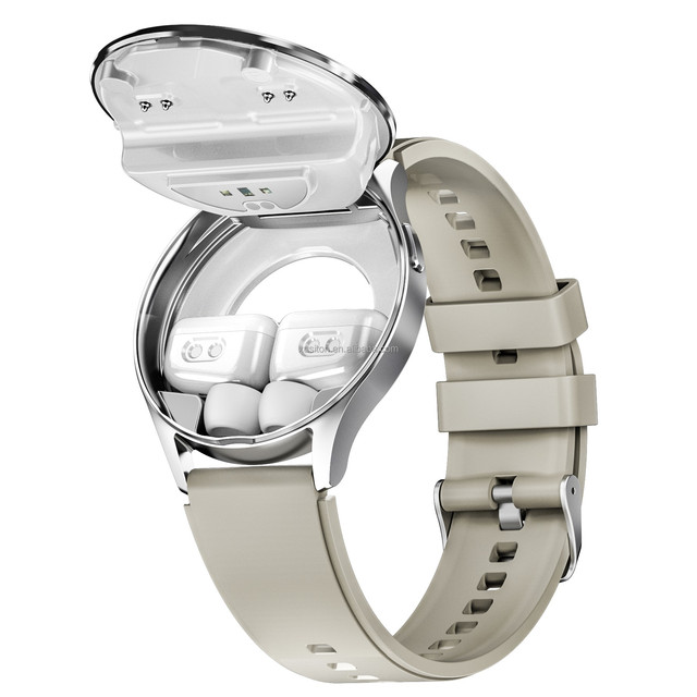 OEM 2024 New Arrival X10 Smart Watch for Men 2 in 1 1.39" HD Screen Heart Rate NFC BT Call High Quality Smart Watch with Earbuds