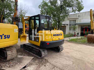 Escavatore Usato Originale Giapponese Komatsu Pc56-7, Mini Escavatore Pc56-7, Attrezzatura da Costruzione in Perfette Condizioni in Vendita - Product Image 4