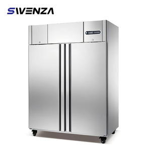<span class=keywords><strong>Frigorifero</strong></span> <span class=keywords><strong>Congelatore</strong></span> Swenza a Risparmio Energetico a Doppia Temperatura <span class=keywords><strong>con</strong></span> Due <span class=keywords><strong>Porte</strong></span> in Acciaio Inox - Product Image 1