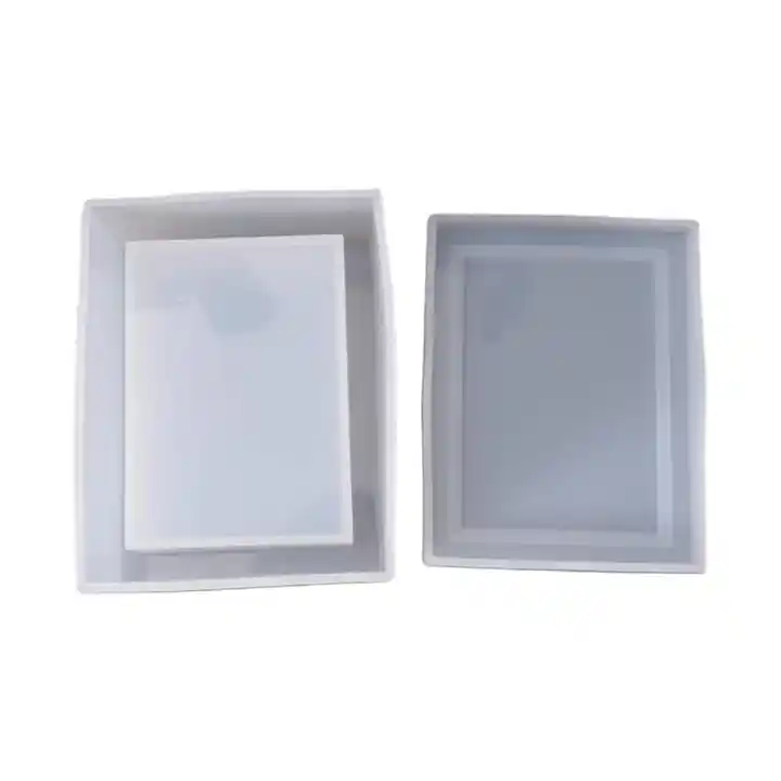 silicone square mold crystal epoxy mould