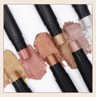 OEM dalam stok kustom stik Makeup cahaya tinggi Highlighter bercahaya tahan air