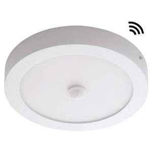 Plafón LED 18W 6000K con sensor PIR, ideal para iluminación automática en hogares y oficinas. - Product Image 1