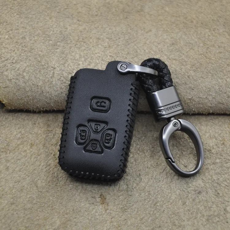 Real Leather Key Wallet Case With Key Chain  Wallet For Toyota Car Keys