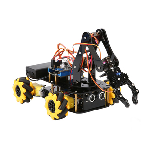 ACEBOTT 5-DOF ESP32 4WD WIFI APP Control Coding Robot Kit OEM/ODM Stem Education Robot Car Arm Starter Kit for Kids for <strong>Arduino</strong> - Product Image 1