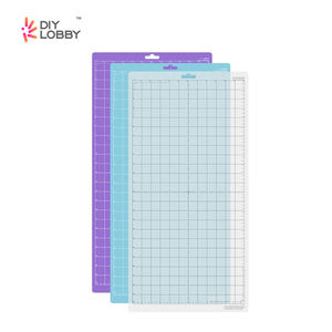 Alfombrilla de corte de silueta con logotipo personalizado Diylobby 12x24, alfombrilla de corte duradera antideslizante de PVC para Cricut Explore <span class=keywords><strong>Silhouette</strong></span> <span class=keywords><strong>Cameo</strong></span> 4 - Product Image 1