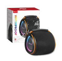 Enceinte portable sans fil Bluetooth 8W avec subwoofers professionnels pour une sonorisation de fête, son HD, étanche IPX6, enceintes intelligentes