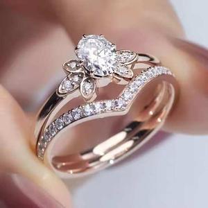 Anillo de Diamante Moissanita de Plata de Ley 925 con Diamante Cultivado en Laboratorio, Joyería Fina de Lujo para Novia - Product Image 5