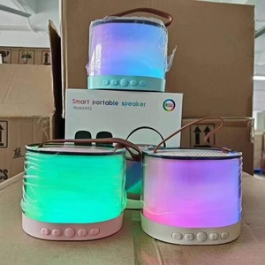 Kids Karaoke Led Wireless <strong>Speaker</strong> Portable Blue Tooth <strong>Speaker</strong> <strong>with</strong> <strong>Microphones</strong> - Product Image 2
