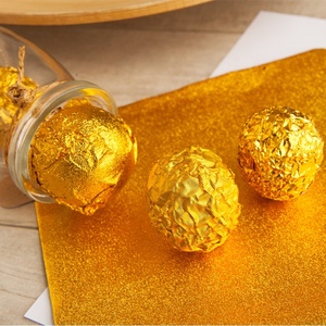 Low MOQ Aluminium Foil Colorful <strong>Chocolate</strong> <strong>Wrapping</strong> Papers <strong>Gold</strong> Foil for Candy - Product Image 4