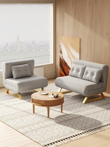 Sofá Cama Convertible Plegable Económico, Silla de Piso, Sofá Cama Tipo <span class=keywords><strong>Chaise</strong></span> <span class=keywords><strong>Longue</strong></span> con Estructura de Acero, Sofá Cama para Cine en Casa para Villa - Product Image 5