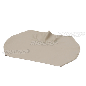 ผ้าคลุมเบาะรถกอล์ฟสีดำ/เบจ หนัง PU สำหรับรถกอล์ฟแบบกำหนดเอง EZGO TXT RXV Club Car DS ชุดผ้าคลุมเบาะกันน้ำ - Product Image 3
