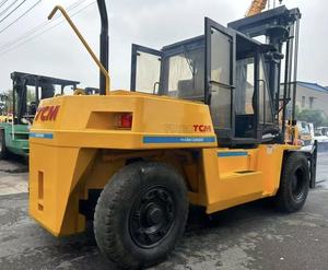 Chariot élévateur diesel d'occasion 10/15/16/25 tonnes japonais TCM KOMATSU HELI Kalmar HYSTER TOYOTA avec moteur Isuzu - Product Image 1