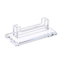 Boîtier de protection en acrylique transparent résistant aux UV avec couvercle magnétique de 12 mm d'épaisseur pour cartes gradées PSA BGS avec support en acrylique