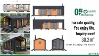 Casas Prefabricadas Económicas y Relocalizables, Paneles Sándwich de Acero Ligero
